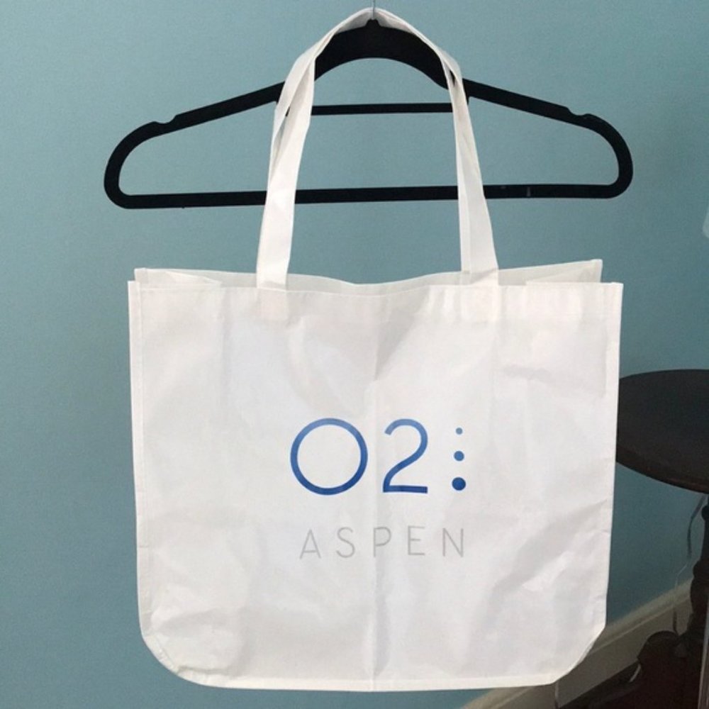 NWOT O2 Aspen tote bag